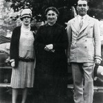 Mme LURO et deux de ses neveux