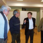 François Unhassobiscay, directeur, et Dr Patrick Monlong, Président